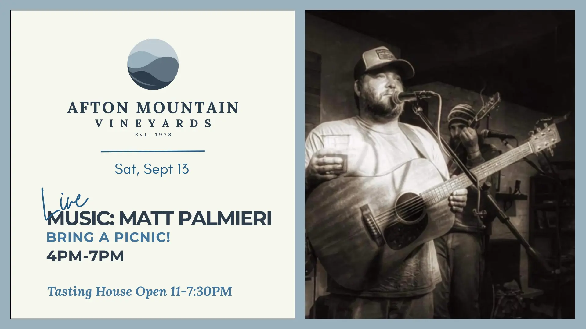 Live Music Matt Palmeri.