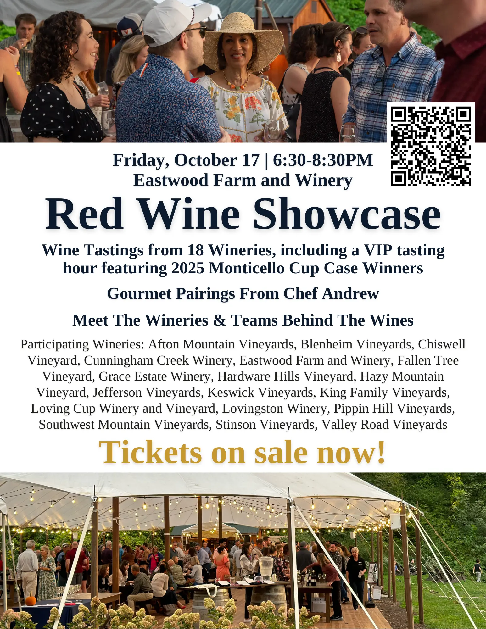 Red Wine Showcase - General Admission.