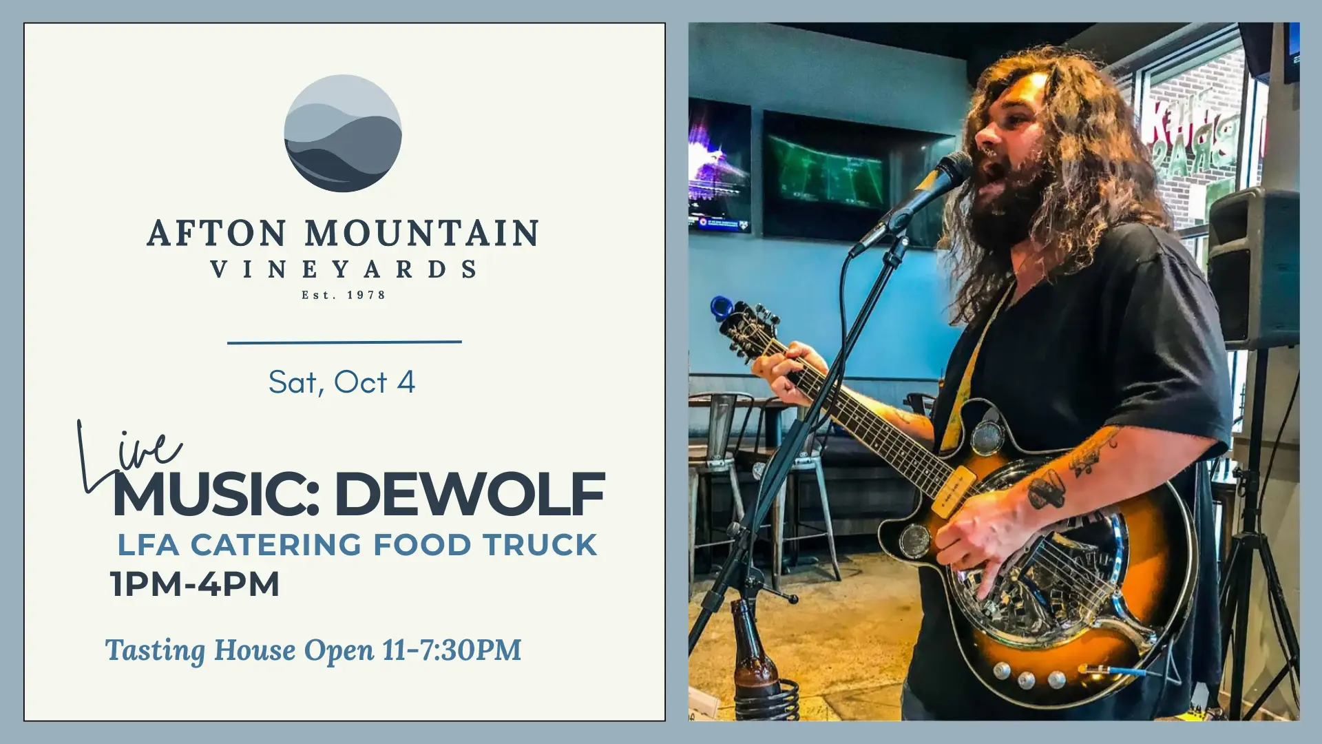Live Music: Dewolf..