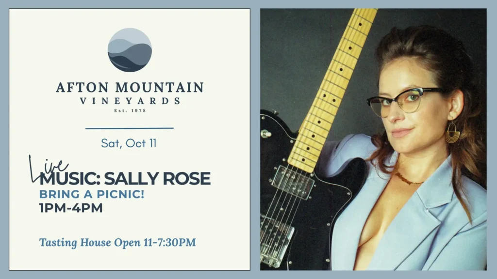Live Music: Sally Rose.