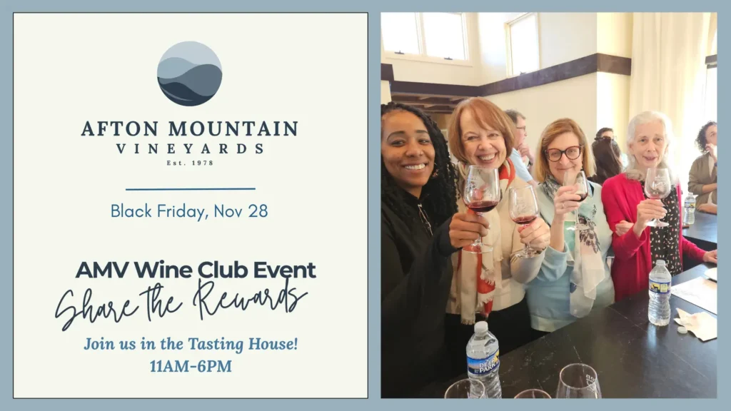 AMV Wine Club Event: Share The Rewards.